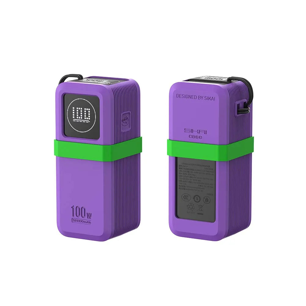 20000mAh Power Bank 130W Fast Charging with Cable Compartment