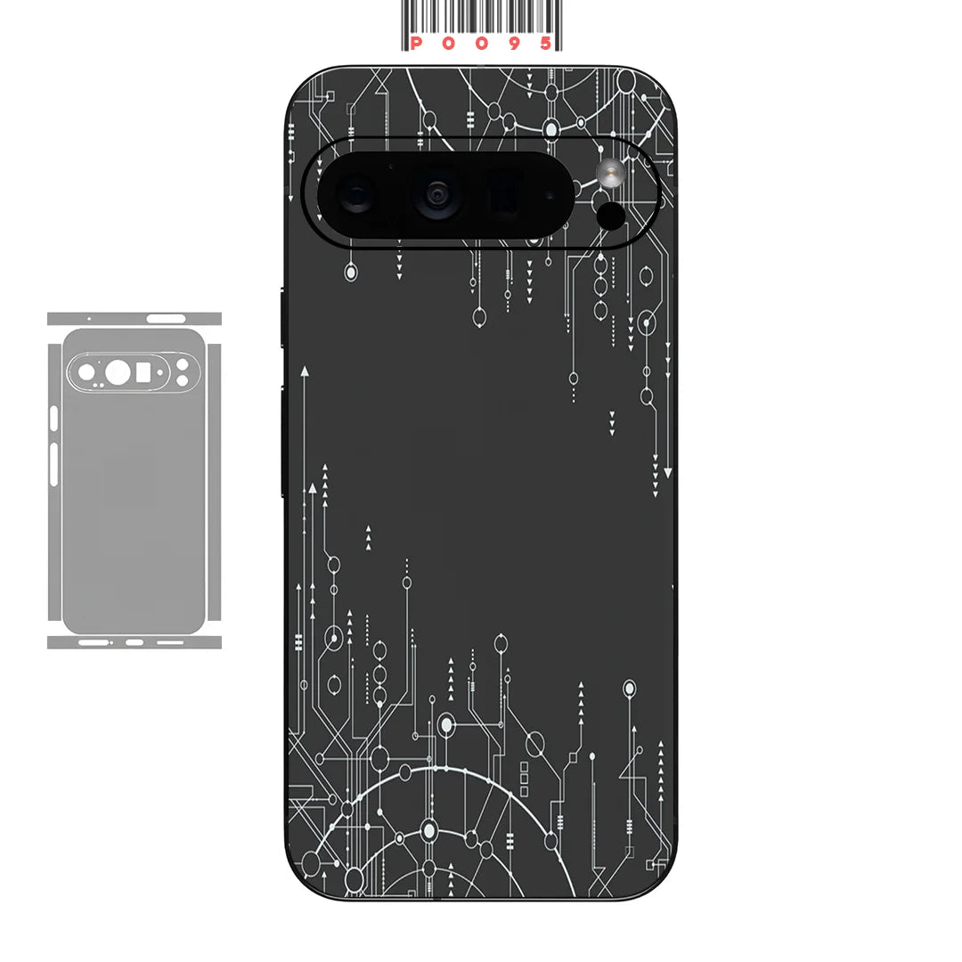 Bunte Haut-Aufkleber für Pixel 9/8/7