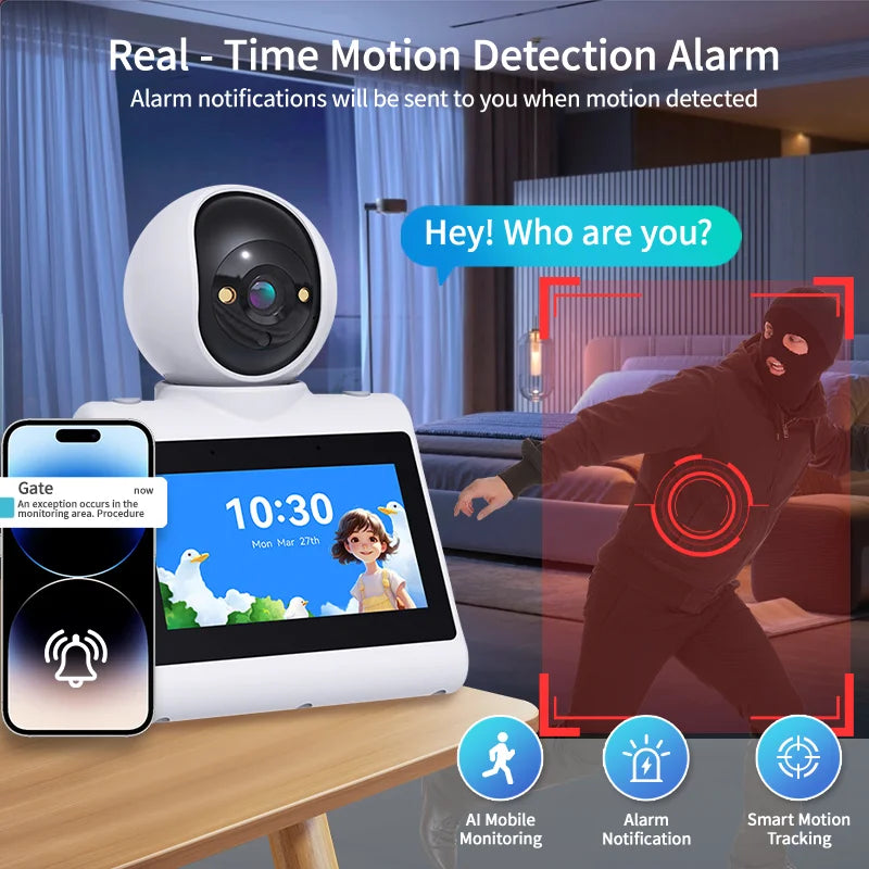 2MP WLAN Innenkamera mit Audio & Nachtsicht