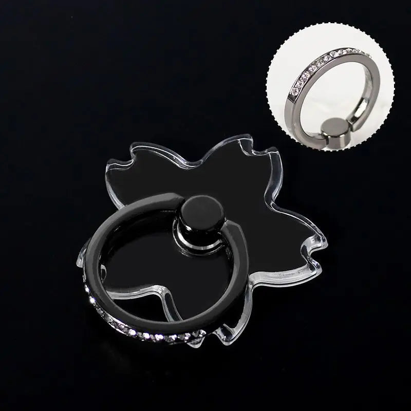 Transparenter 360° Handy-Ringhalterständer