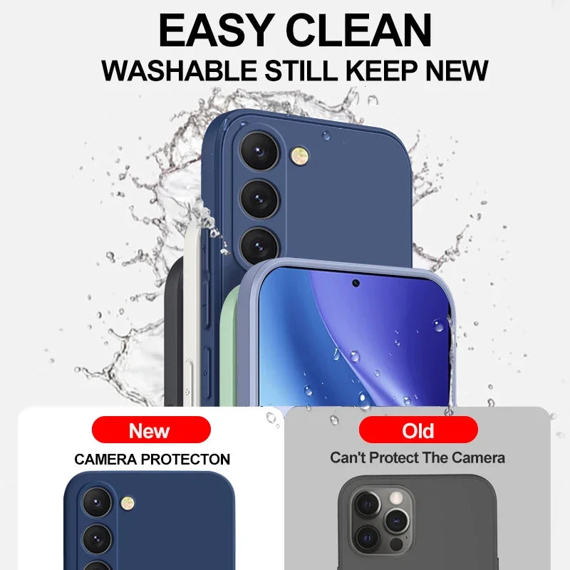 Flüssigsilikonhülle für Galaxy S25/S24+