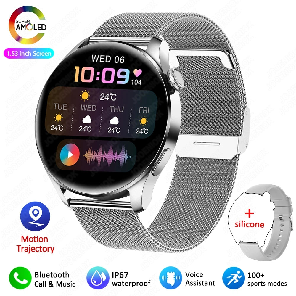 GT 2025 Smartwatch Herren GPS AMOLED IP68