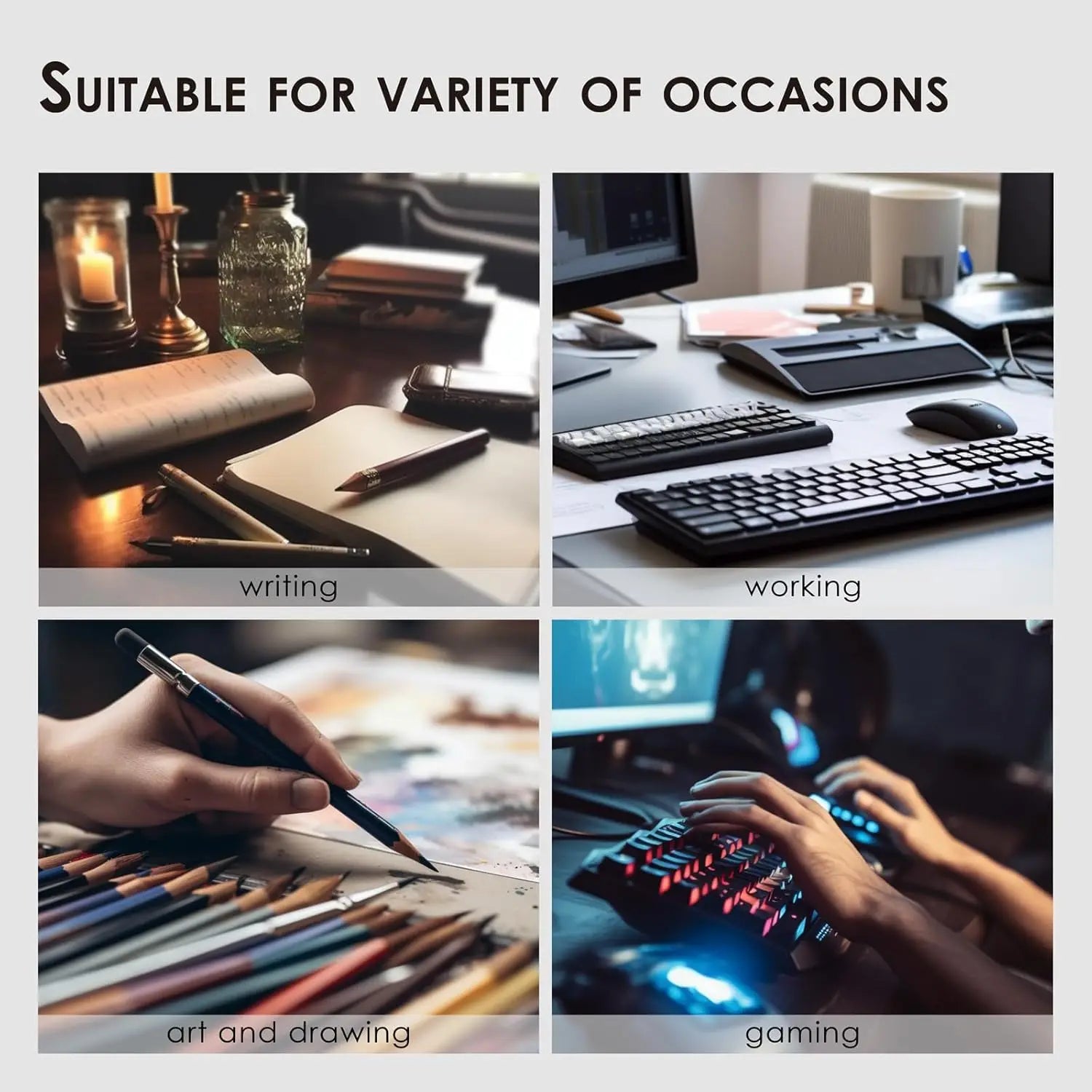 YSAGI Leder Schreibtischmatte PU