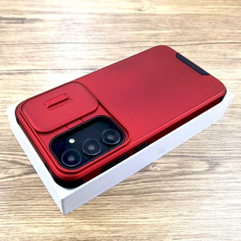 Stoßfeste Rüstungshülle mit Kameraschutz für Samsung Galaxy S25