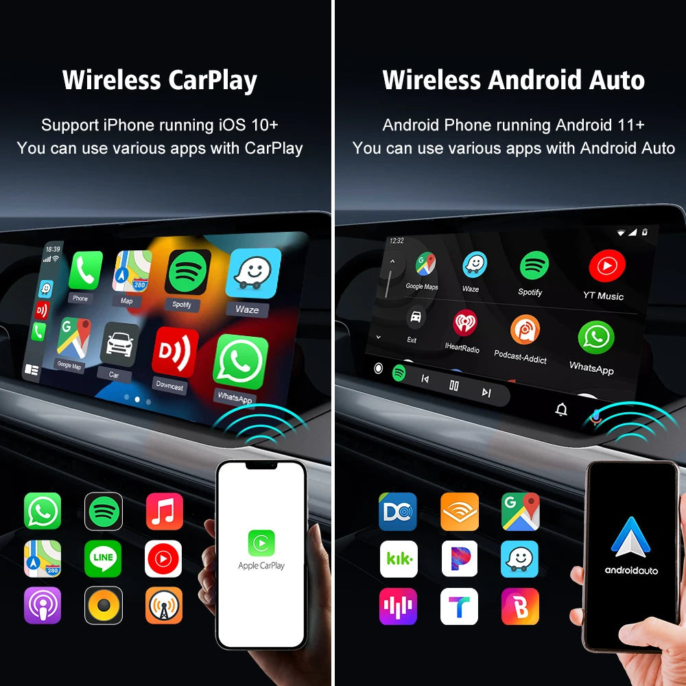2air CarlinKit 5.0 Wireless CarPlay Adapter