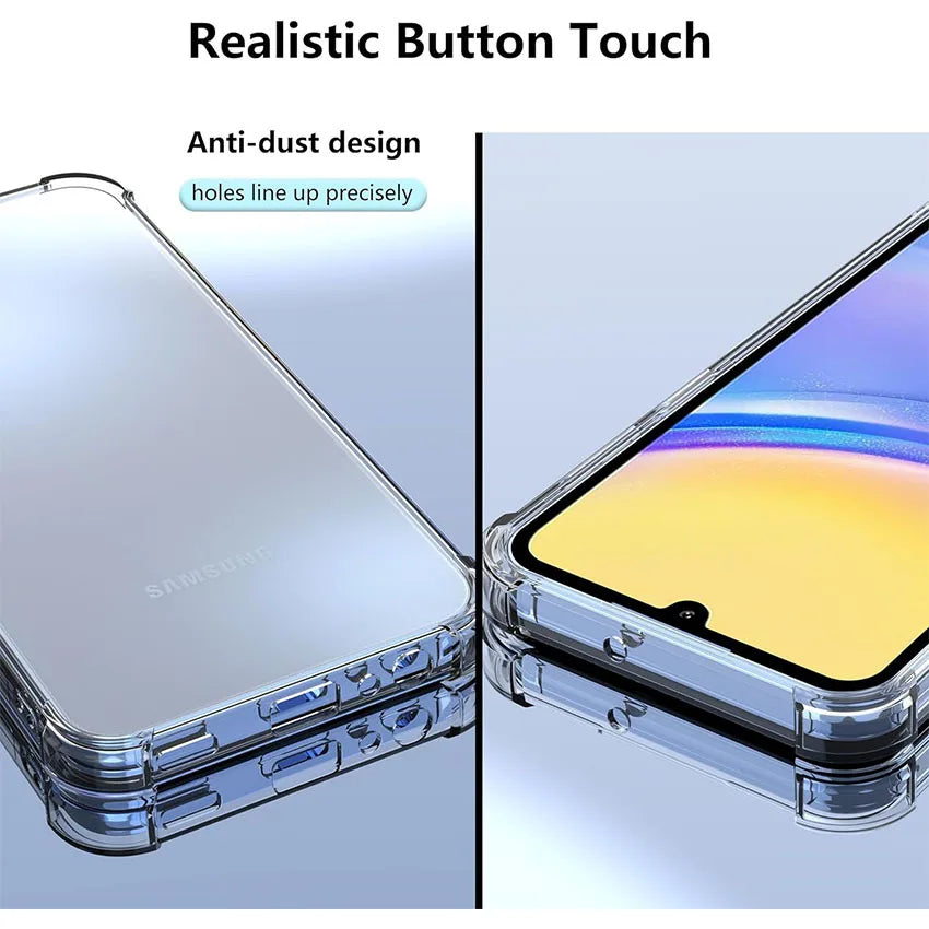 Klares Silikon Case für Samsung Galaxy A-Serie