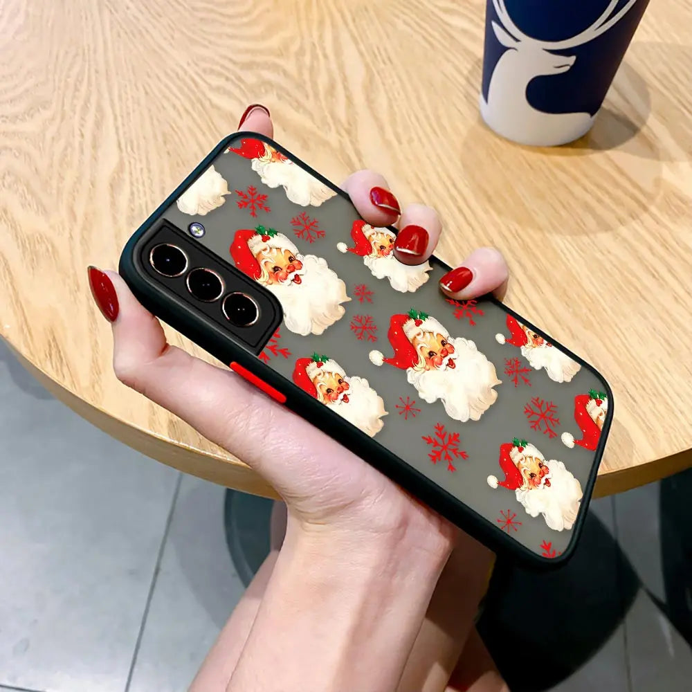 Süße Christmas Candy Handyhülle für Samsung S25