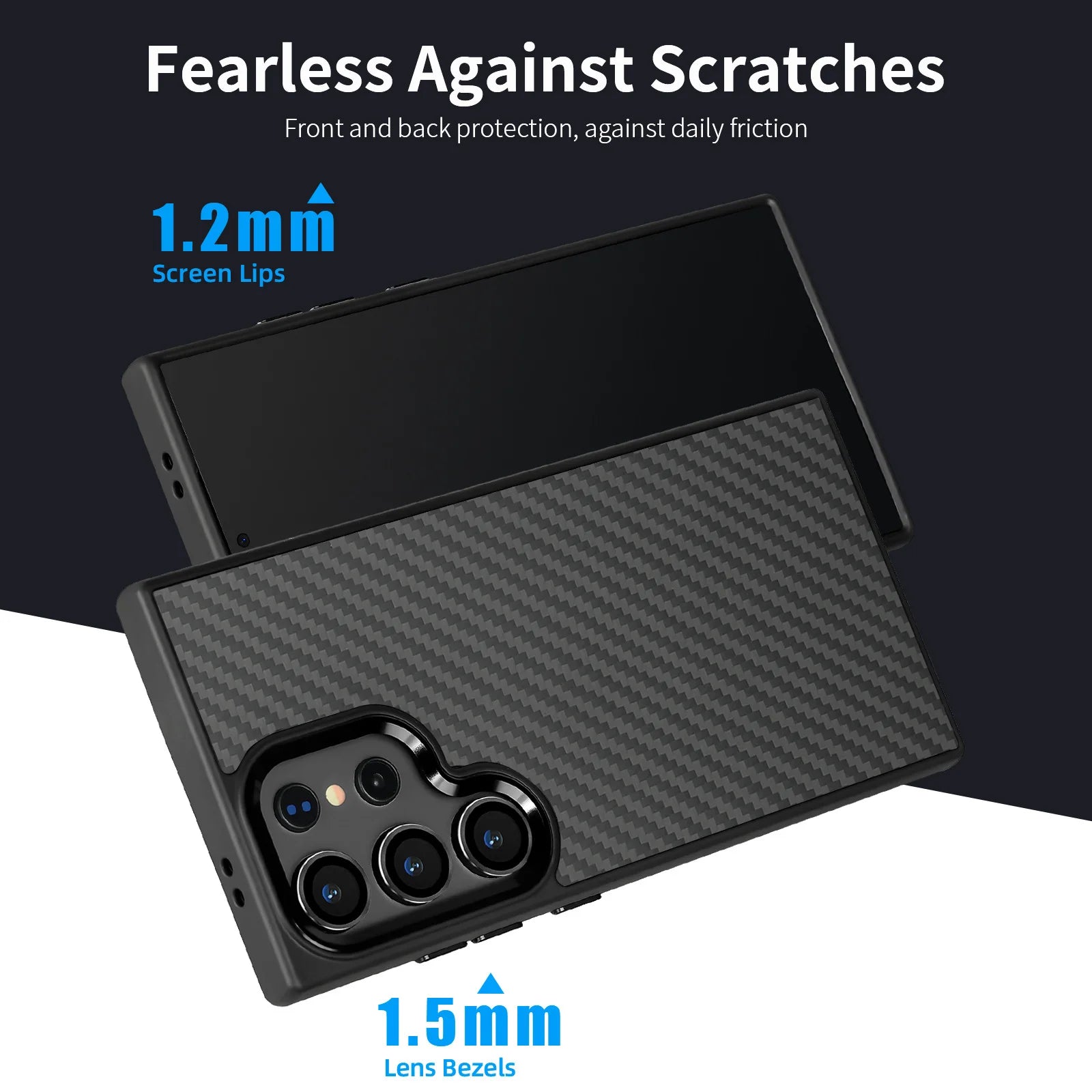 Ultradünne Carbon Fiber Hülle für Galaxy S25