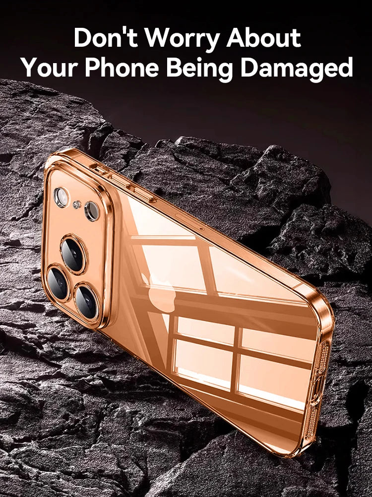 Hülle für iPhone 17 Pro Max – Transparent, Ultradünn, Kratzfest