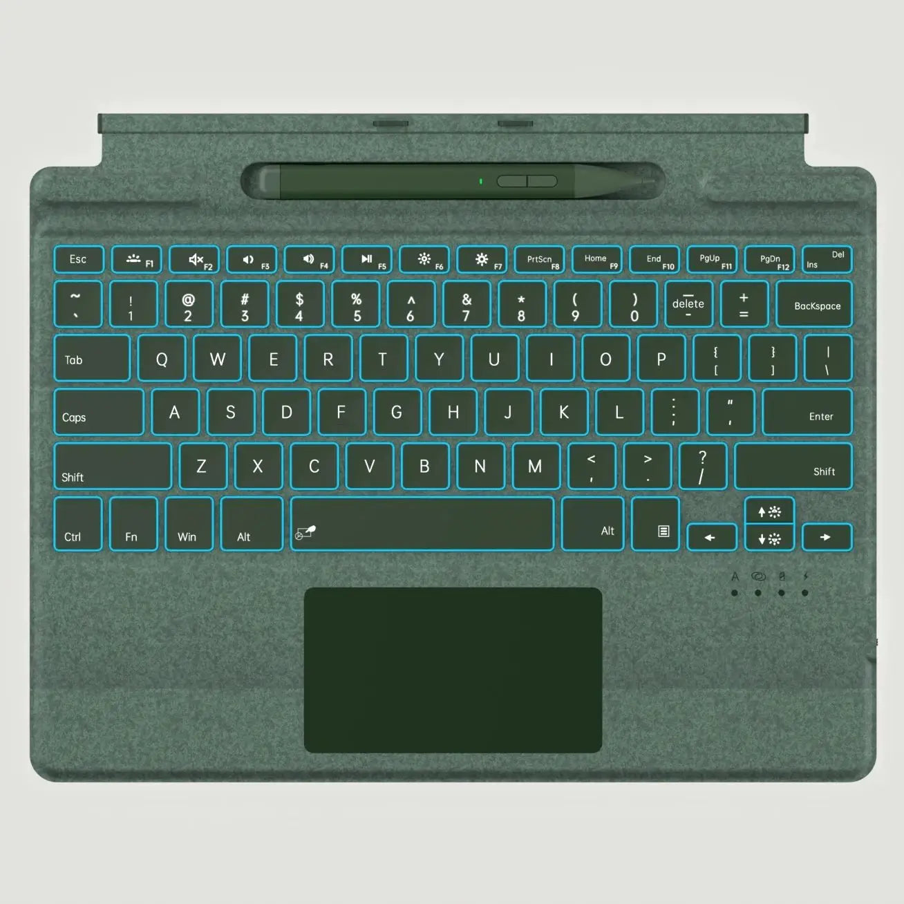 Surface Pro Bluetooth Tastatur mit Stiftfach 2025