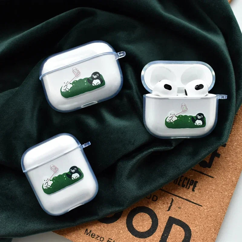 Translucent Airpods Hülle Schutzhülle Trendy