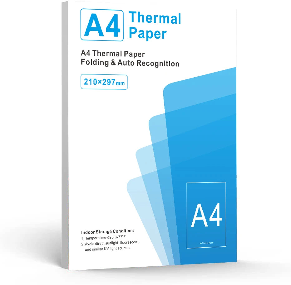 Tragbarer Bluetooth A4 Thermodrucker papierlos