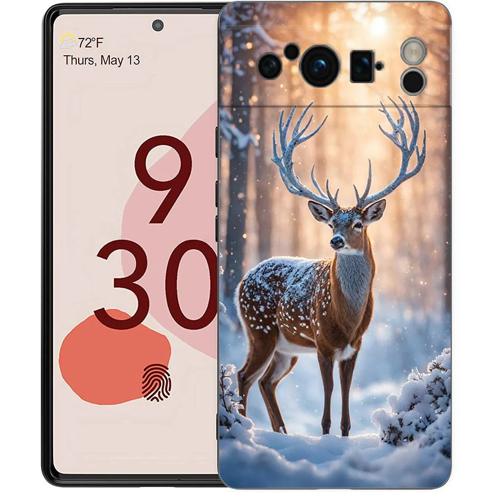 Winter TPU Hülle für Google Pixel 7, 8 & 9