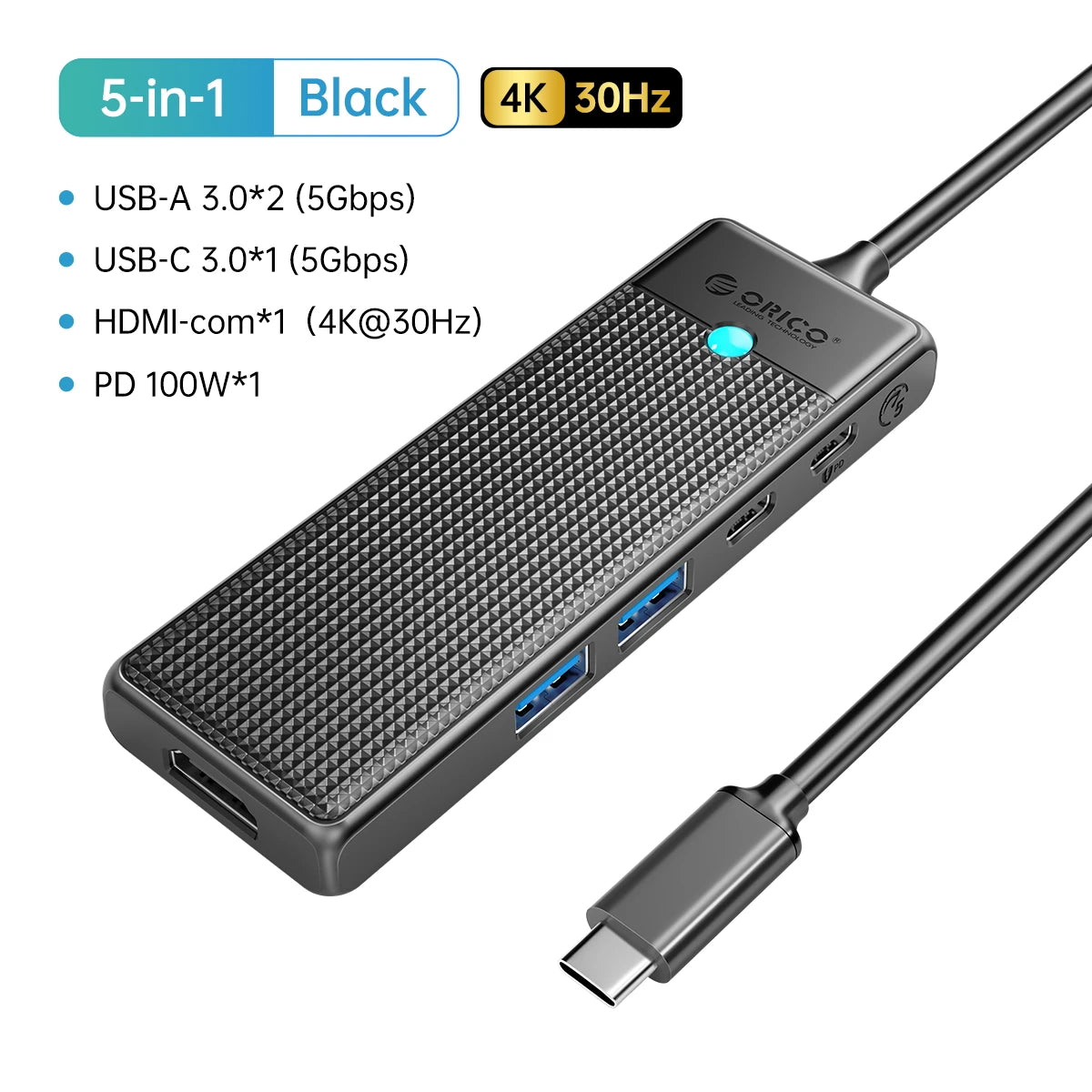 USB-C Docking Station 4K 100W