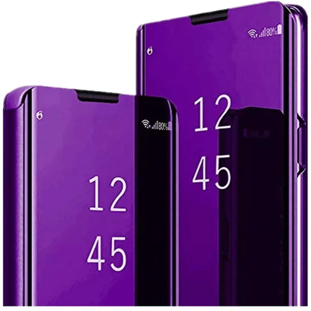 Luxuriöse Smart Lederhülle für Samsung Galaxy S25 Ultra