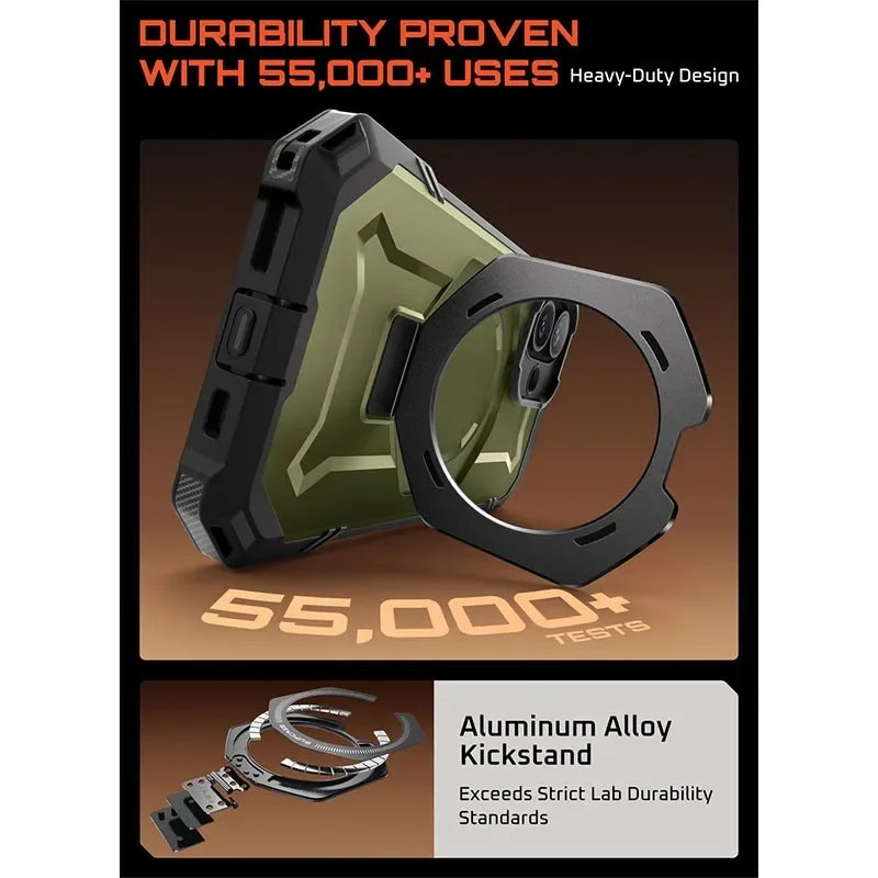 Robuste Hülle für iPhone 17 mit Kamera-Taste & Ständer