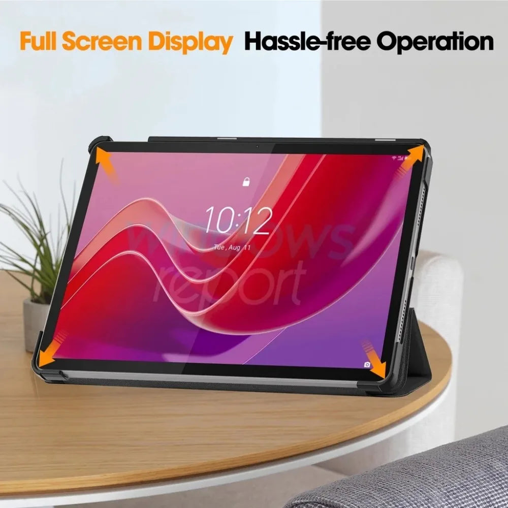 Für Lenovo Xiaoxin Pad Pro 12,7 zoll 2023 TB-370FU Tri-Folding Stand Smart Tablet Fall Für Lenovo Tab P12 Fall 12 7 Abdeckung funda
