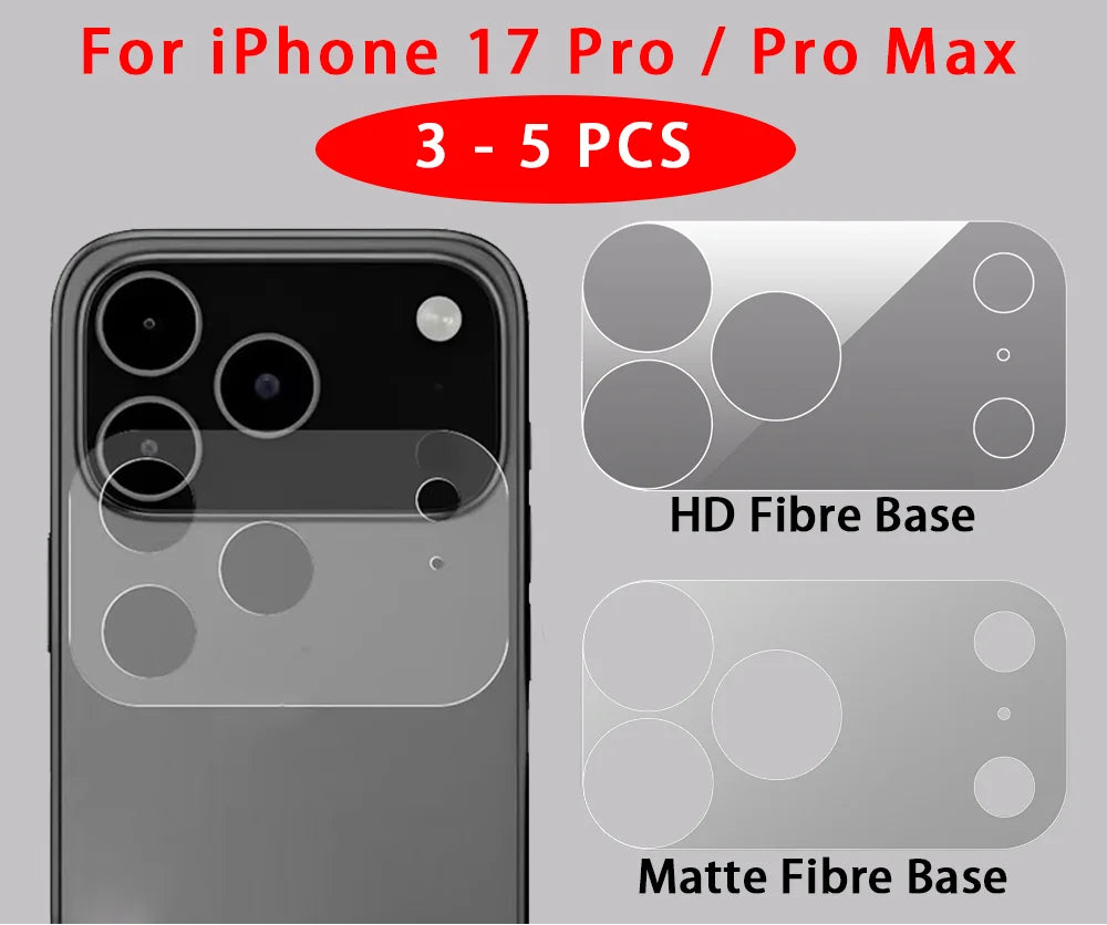 HD und Matte Linsenschutzfolie für iPhone 17 Serie