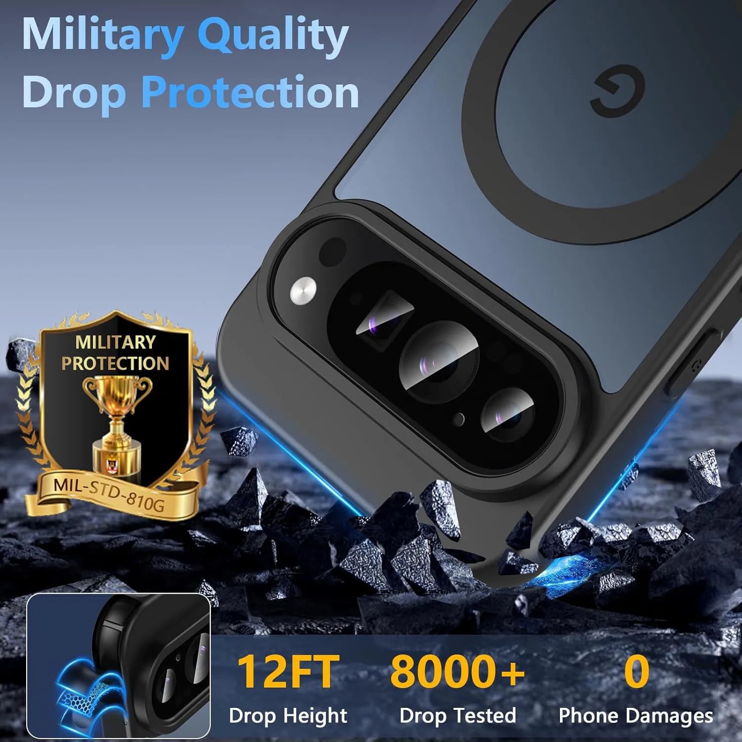 Magnetische Magsafe-Hülle für Pixel