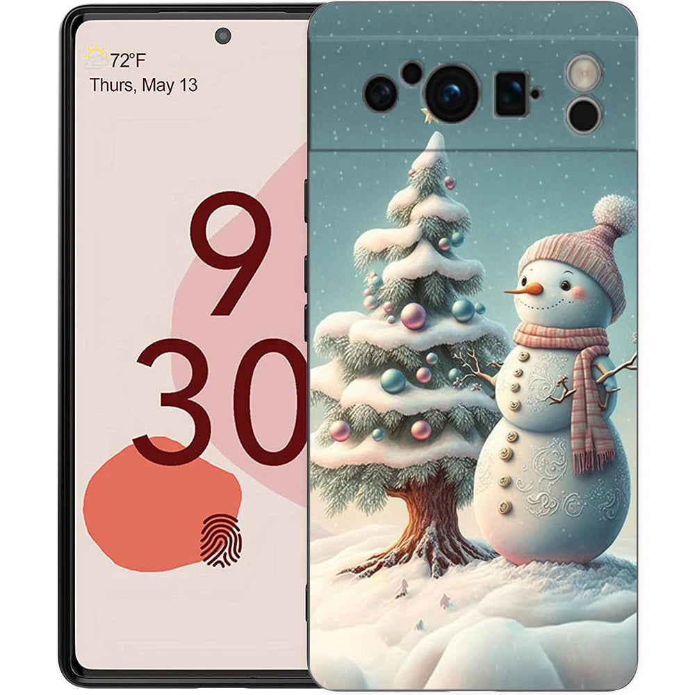 Halbummantelnde TPU Silikonhülle für Google Pixel 8 Stoßfest und Modisch