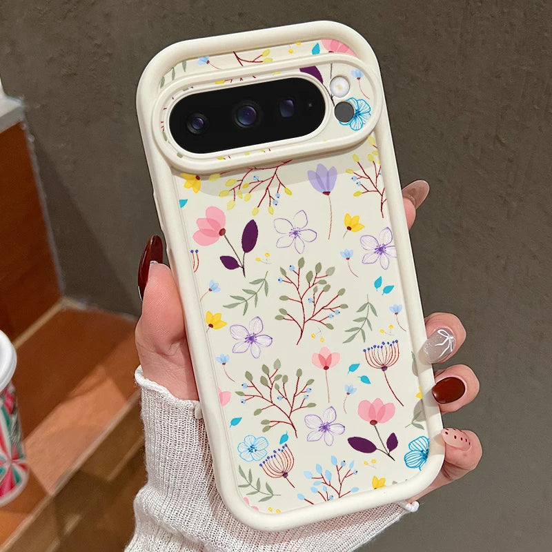 TPU Blumenhülle für Google Pixel 8–9 Pro