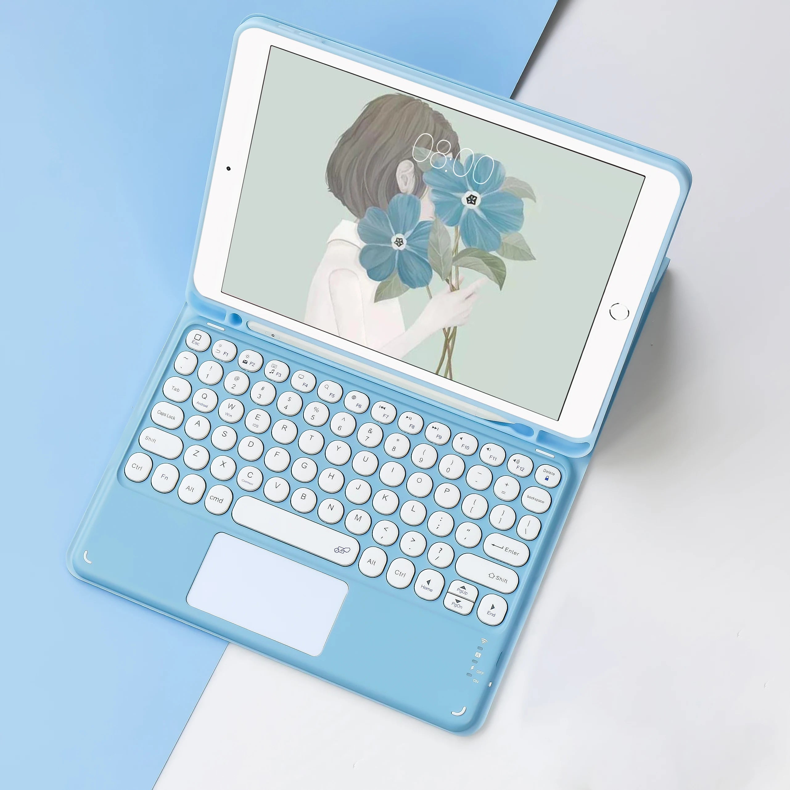 Kabellose Tastatur Maus Hülle iPad Pro Air