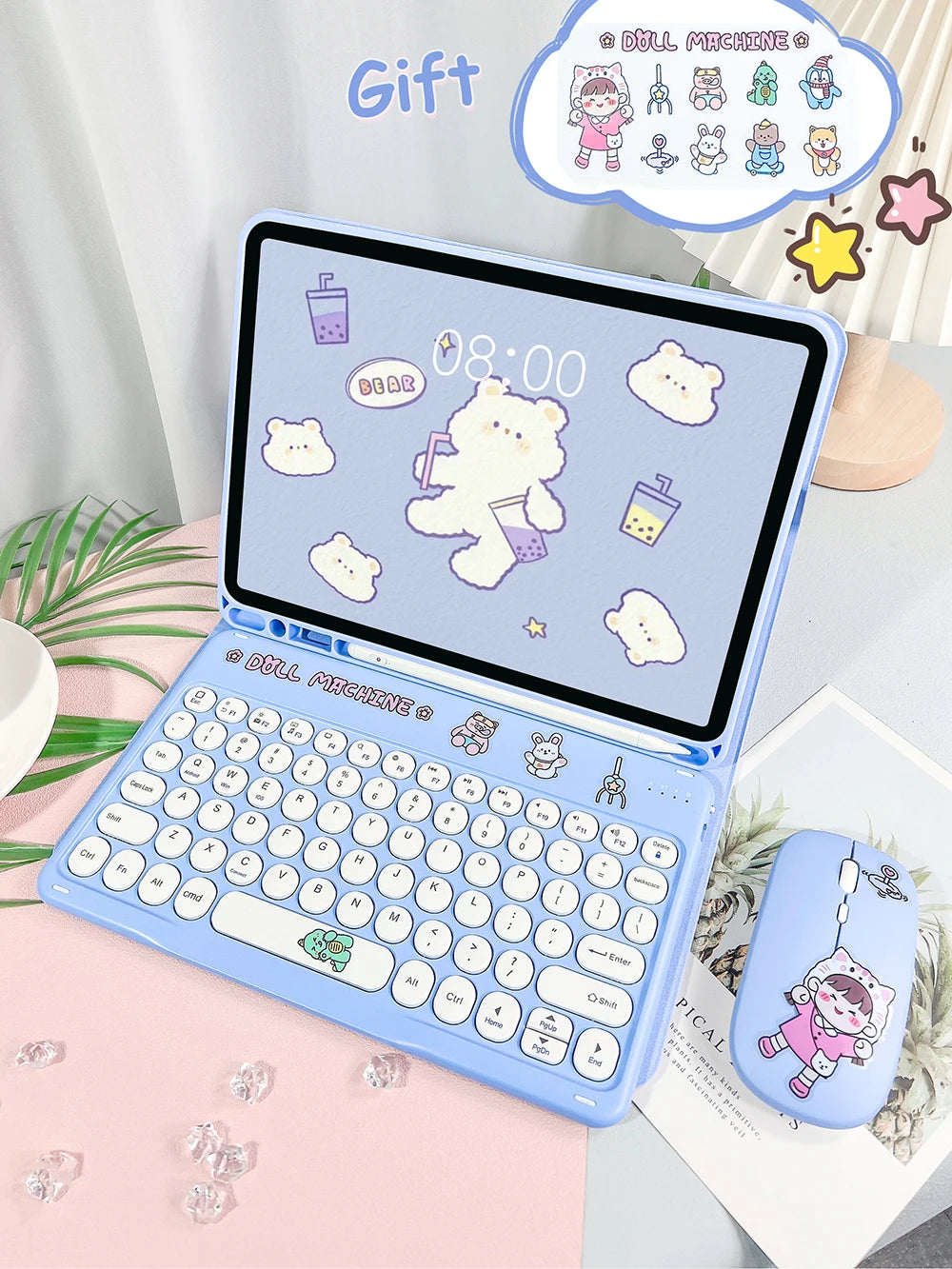 Kabellose Tastatur Maus Hülle iPad Pro Air