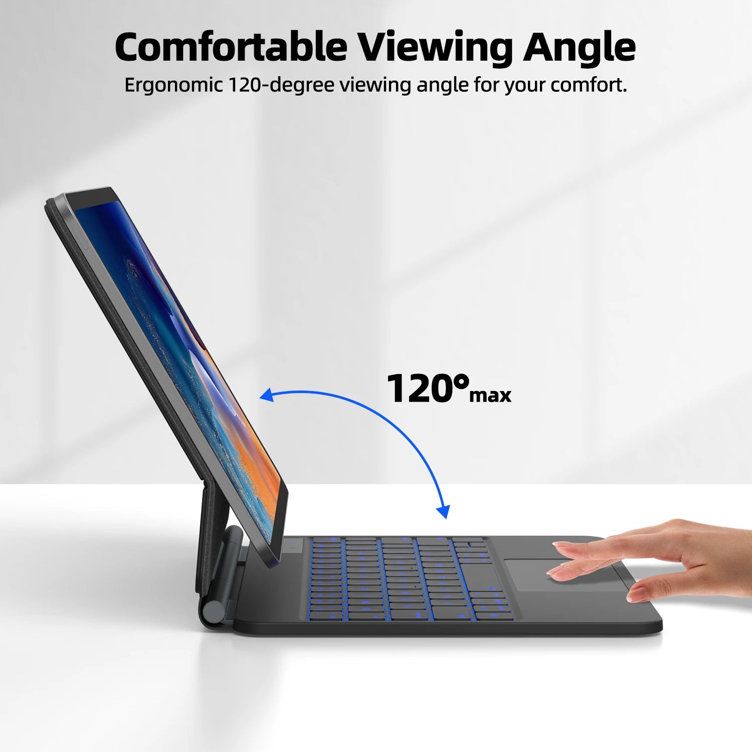 iPad Air/Pro Smart Pogo Pin Tastatur