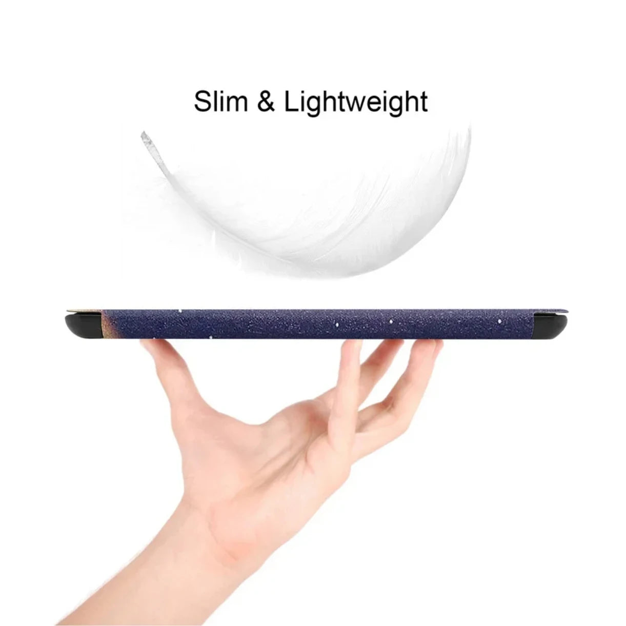 Hülle + Folie für Kindle 10. Gen 6 Zoll