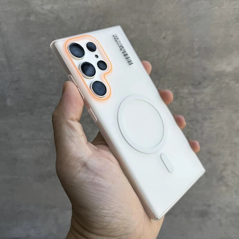 Luxus Magsafe-Hülle für Galaxy S25/S24