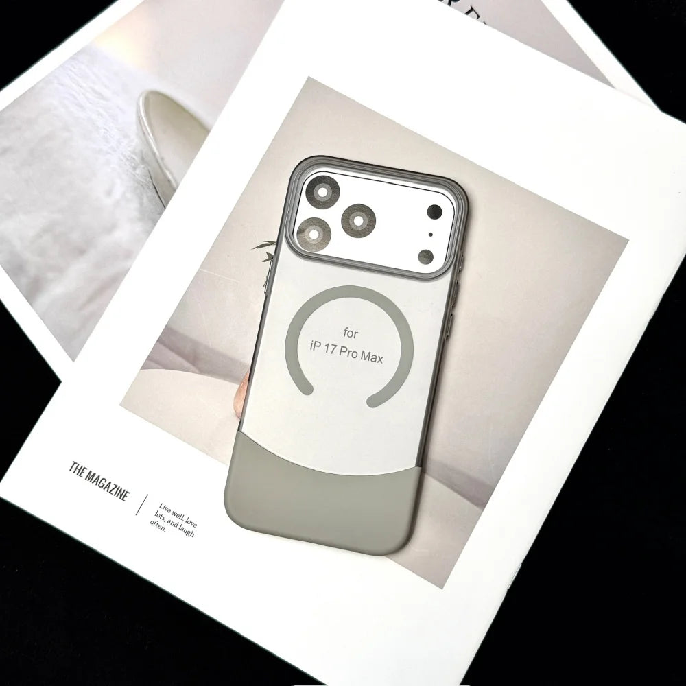 Matte Magnet-Hülle für iPhone 17