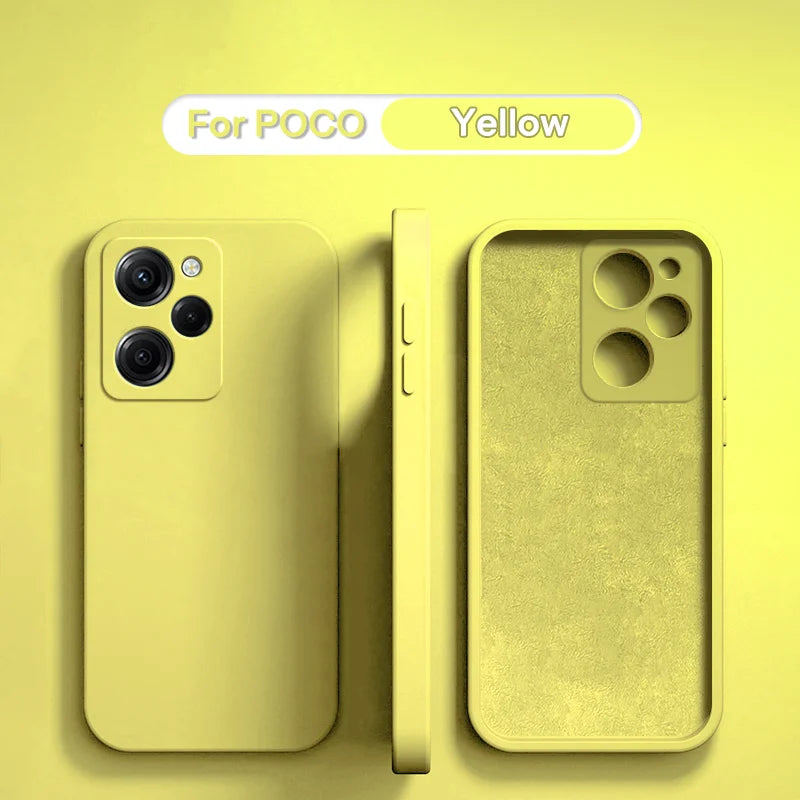 Flüssigsilikonhülle für POCO F-Serie