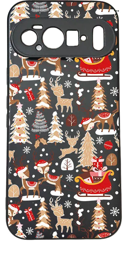 Cute Winter Snowflake Phone Case for Google Pixel 10 9 8