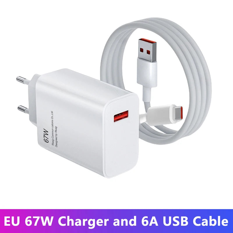Xiaomi 67W Schnellladegerät USB-A zu USB-C