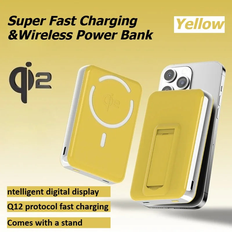 10000mAh Qi2 Powerbank Mit Ständer Für iPhone