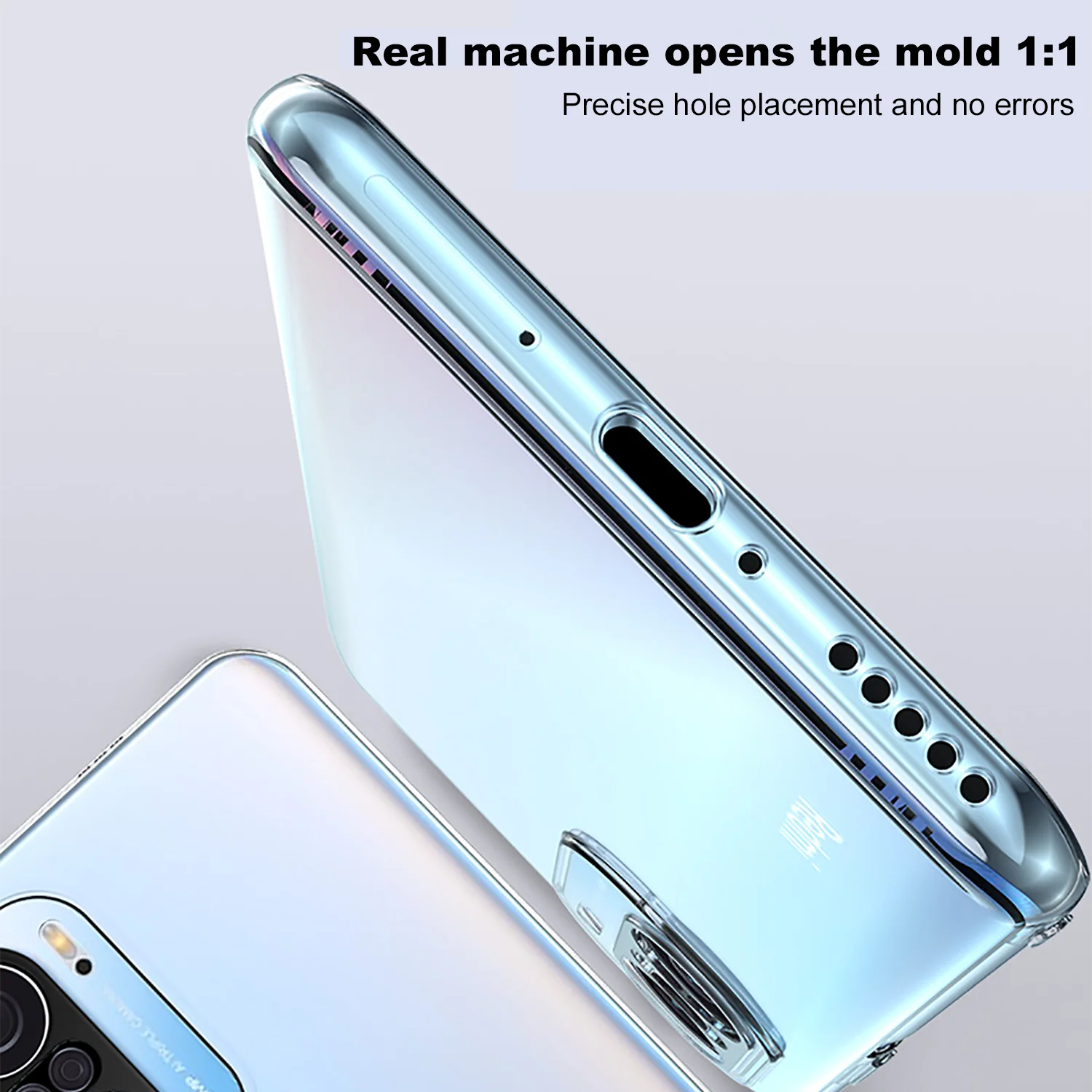 Transparente TPU-Hülle für Xiaomi Poco Serie