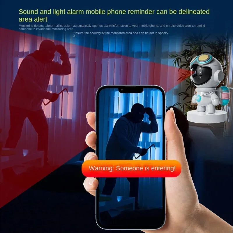 4K WLAN Babyüberwachung Kamera HD Smart Home