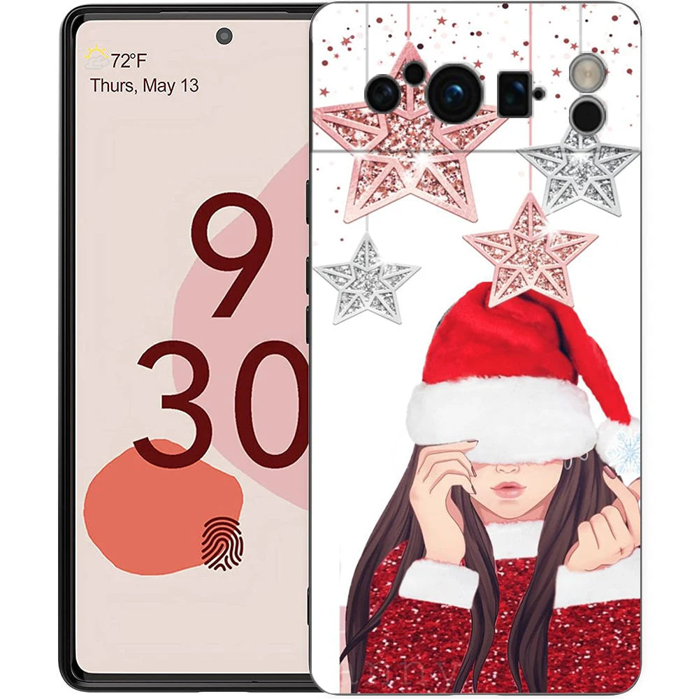 Halbummantelnde TPU Silikonhülle für Google Pixel 8 Stoßfest und Modisch