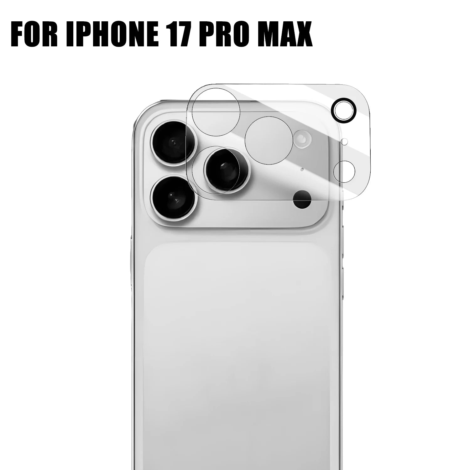 Camera lens protector glass for iPhone 17 Pro Max