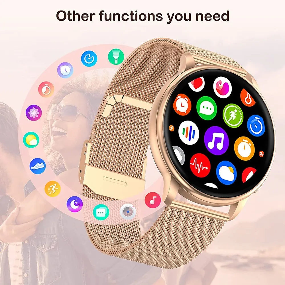 Mevaden Y22 Smartwatch mit Bluetooth-Anruf & Fitness