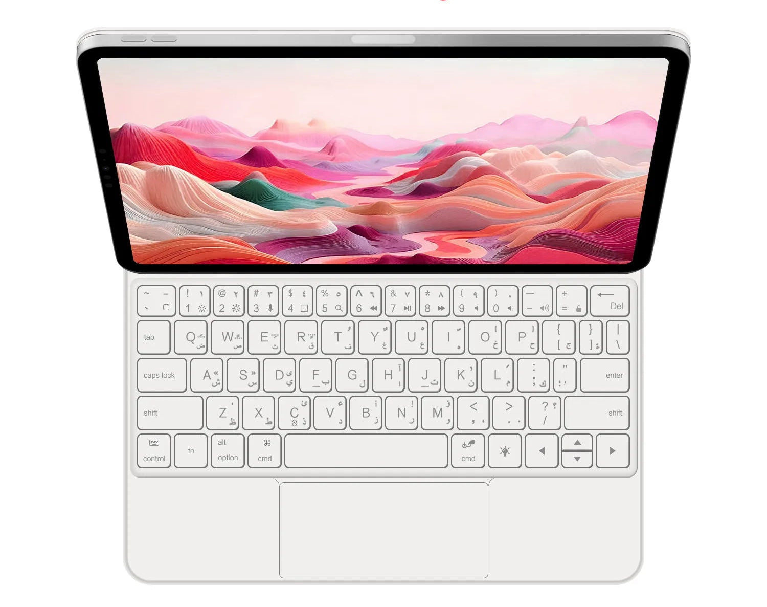 Magnetische Tastaturhülle für iPad Pro & Air 11" 13" mit Bluetooth & Beleuchtung