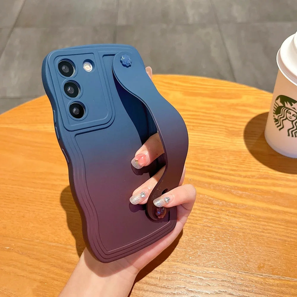 Gradient Armband Hülle mit Halterung für Galaxy