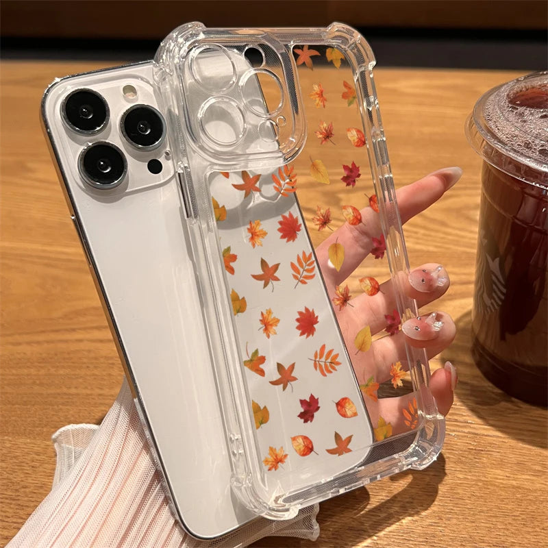 Cute Halloween pumpkin case for iPhone 17