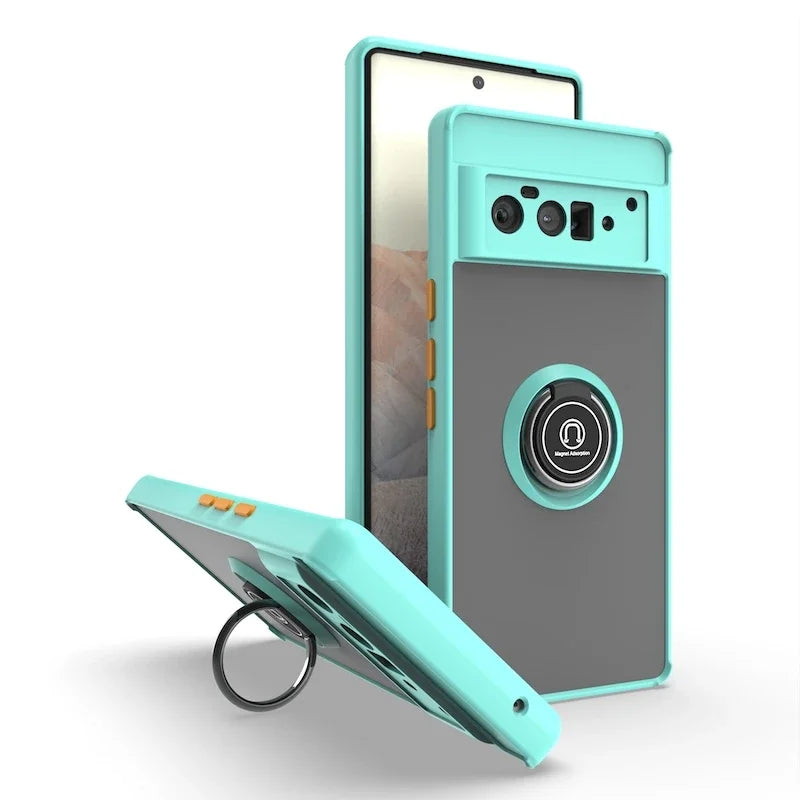 Pixel Hülle Matt mit Ring & Magnet