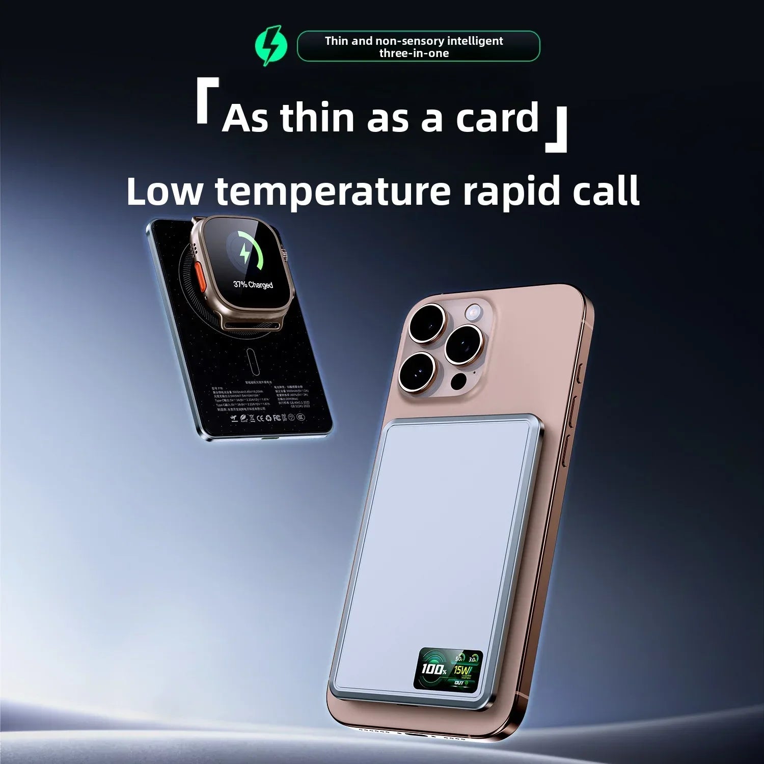 Magnetische Powerbank 5000/10000 mAh