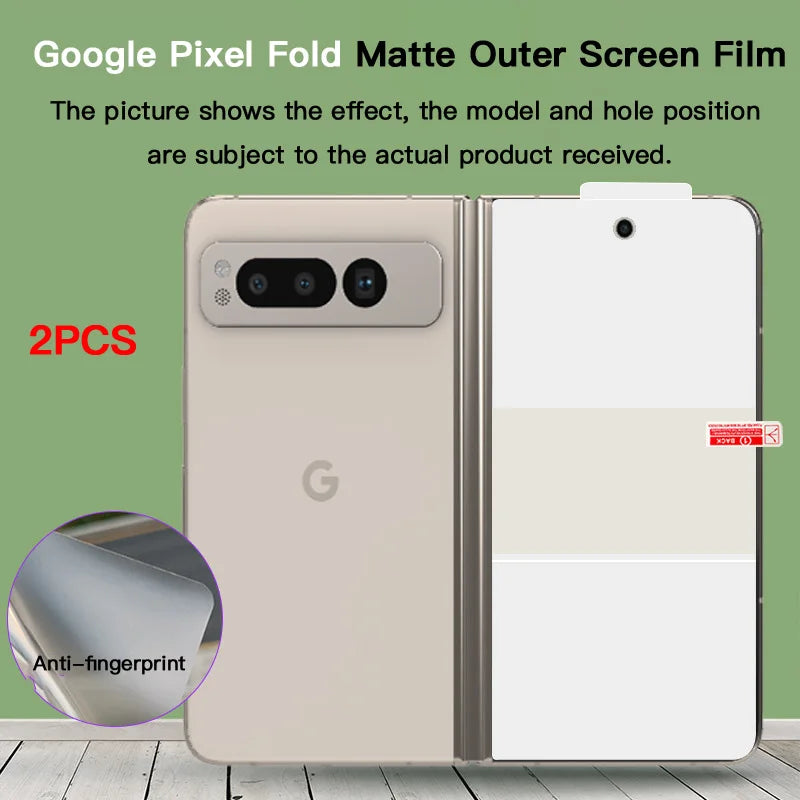Matte TPU Folie für Pixel Fold 9 Pro
