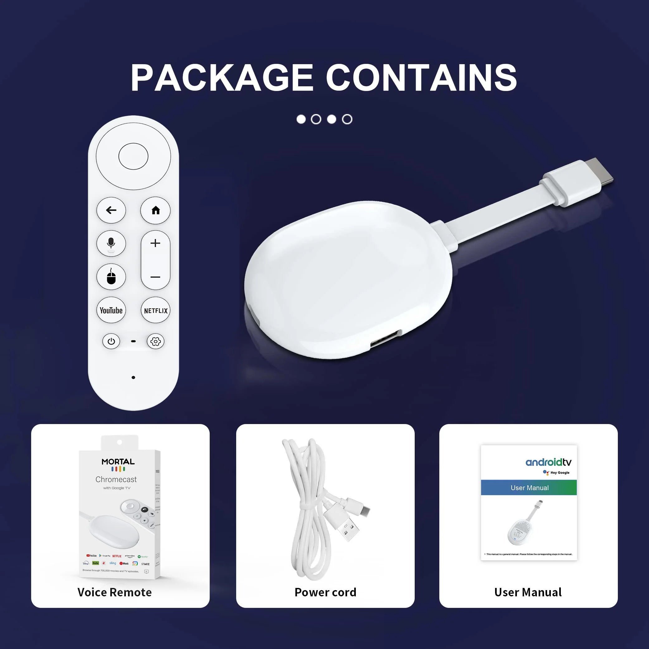 Android 4K Smart TV Stick Q2 Ultra Dual WiFi 6