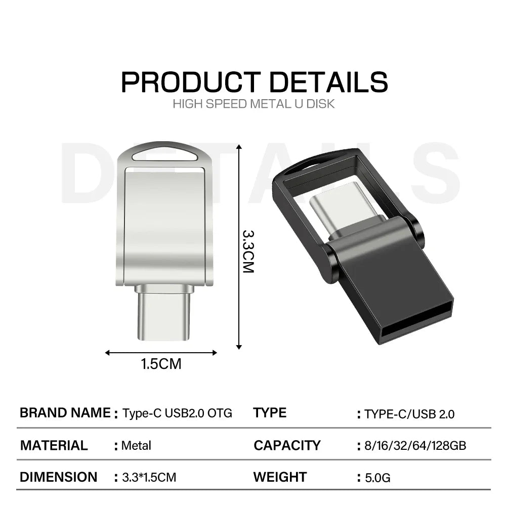 Typ-C USB-Stick 64 GB OTG High Speed