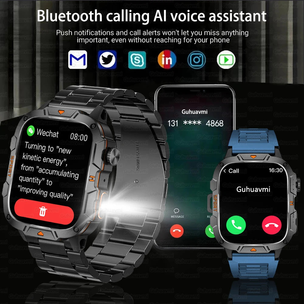 Outdoor Smartwatch 2025 mit GPS & AMOLED