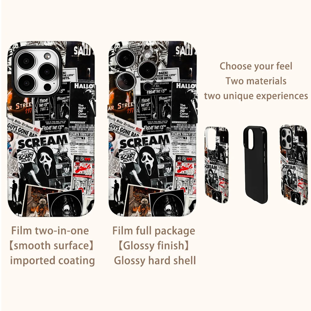 Scream Halloween Case for iPhone 16-7 Pro Max